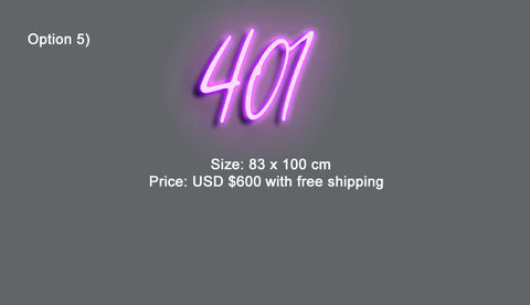 Custom Neon Sign ( sol )