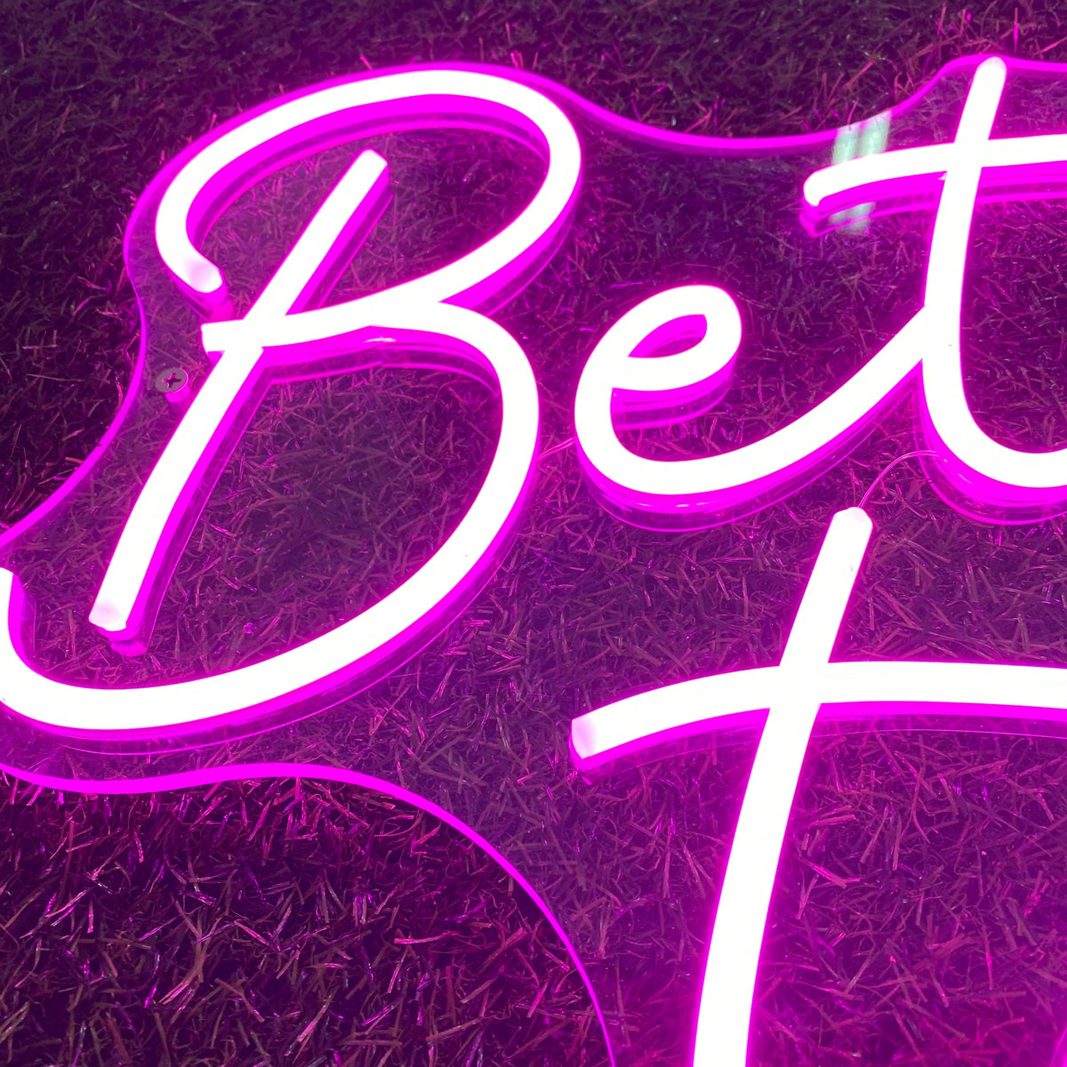Better Together LED Neon Sign (Pink)