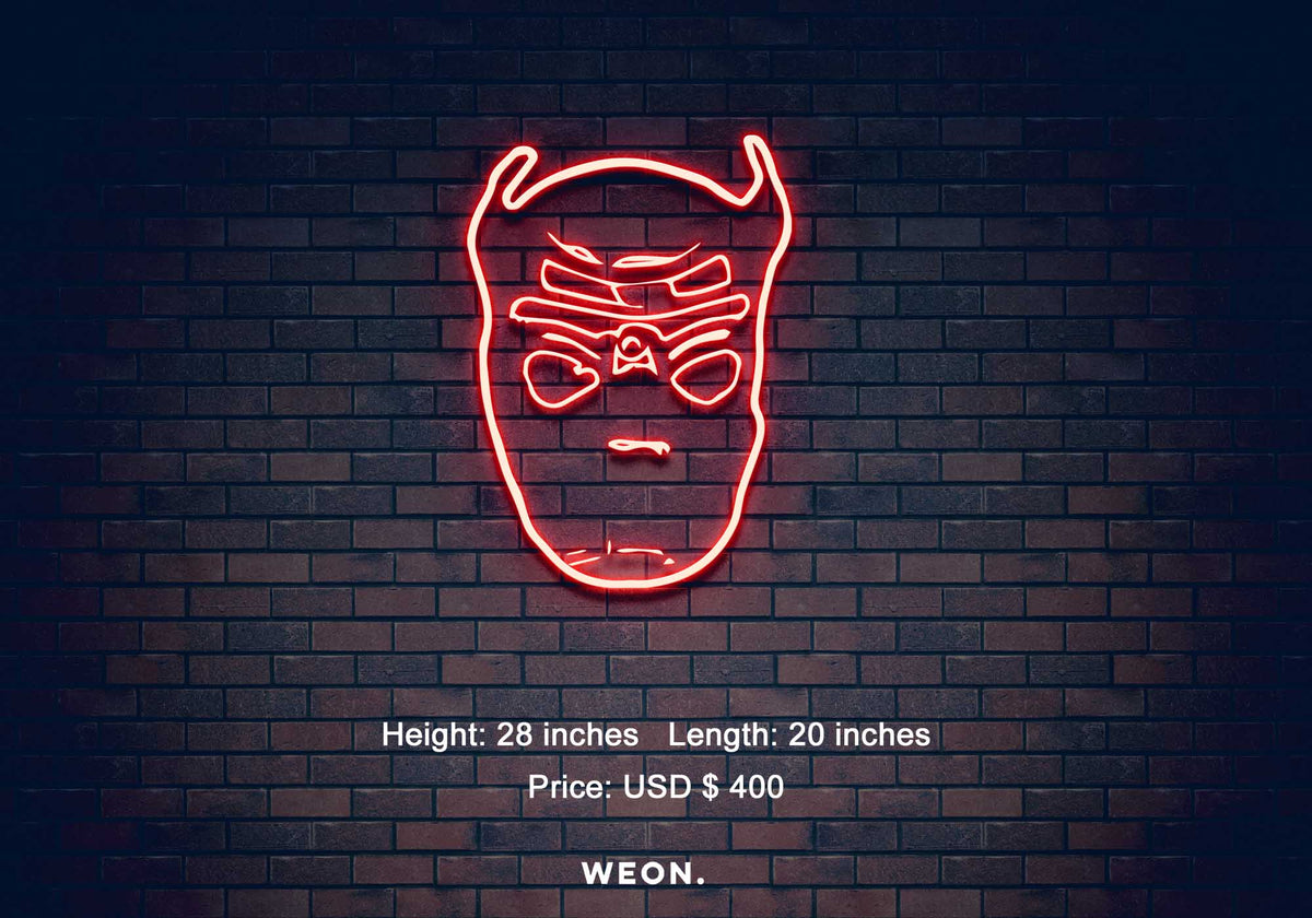 Custom Neon Sign ( Michael Flowers - Project 2)