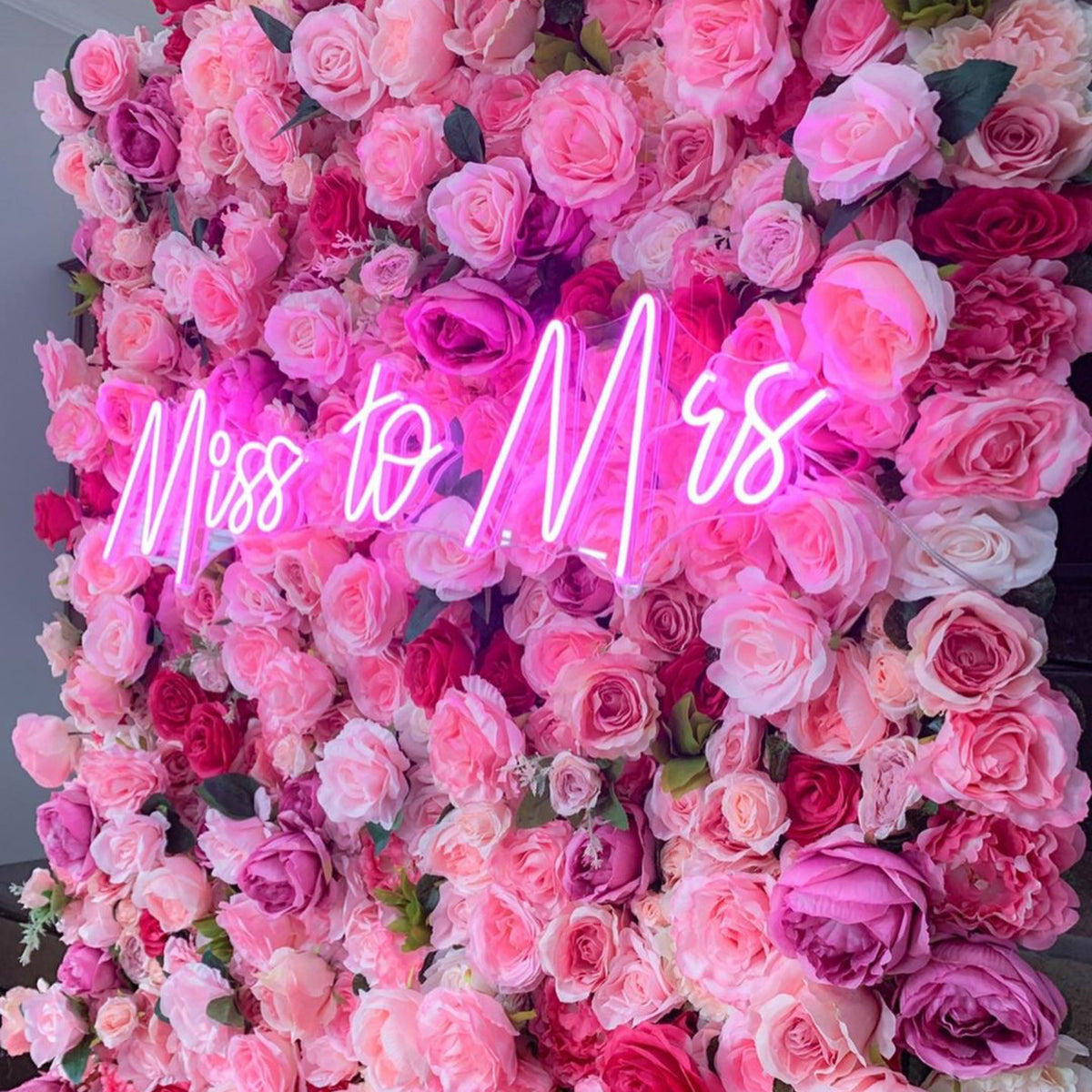 Miss to Mrs LED Neon Sign