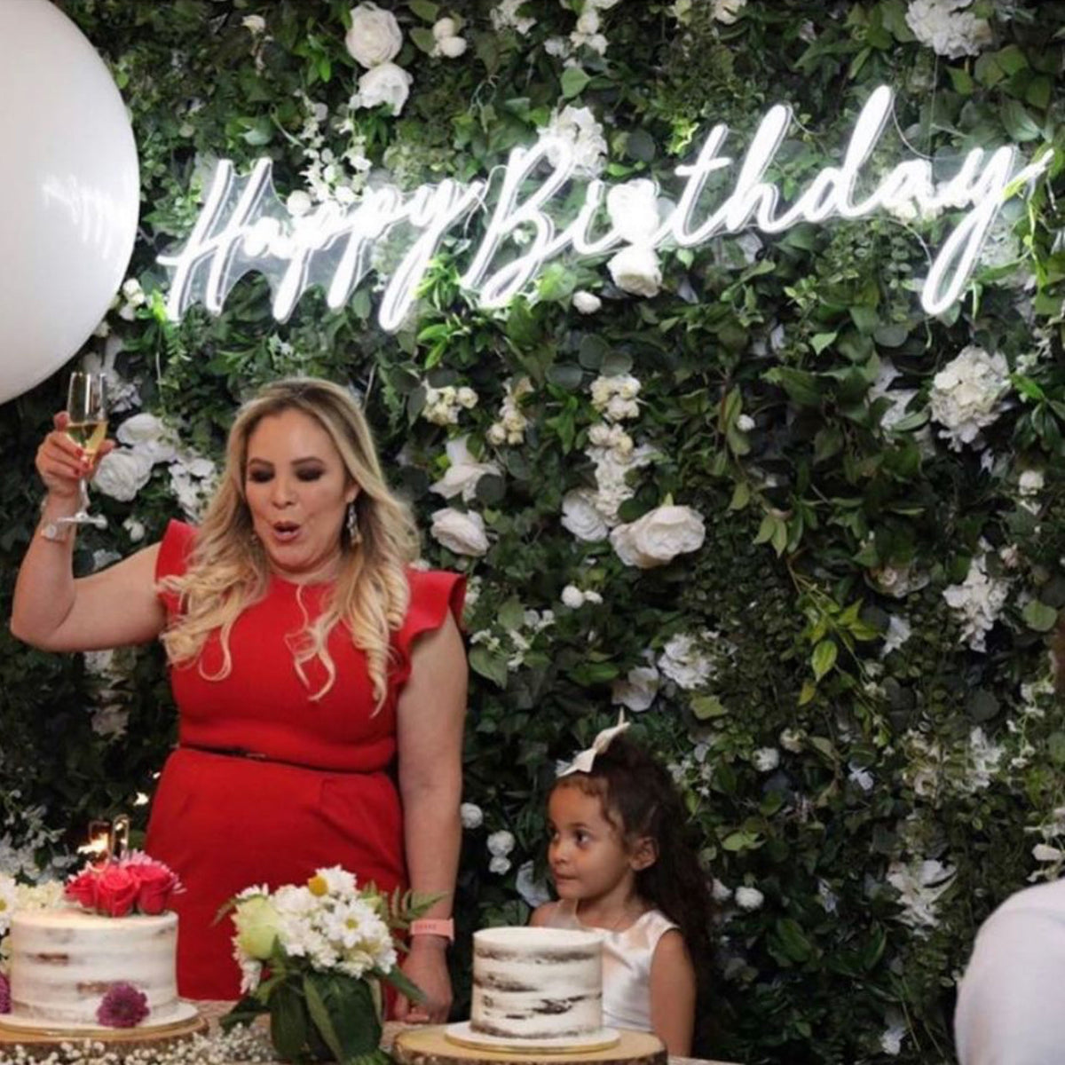 Happy Birthday LED Neon Sign