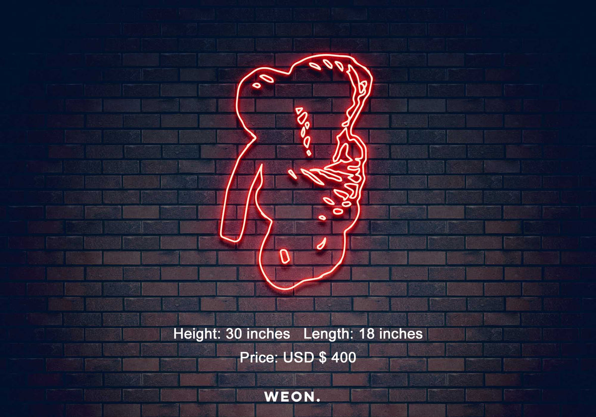 Custom Neon Sign ( Michael Flowers - Project 2)