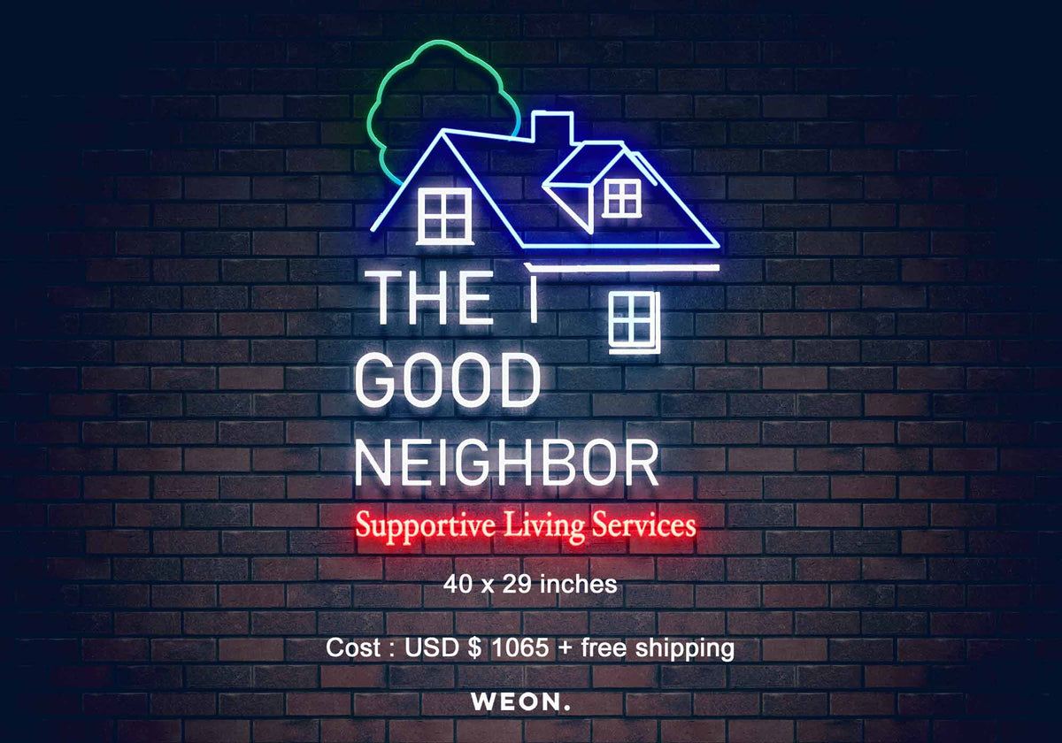 Custom Neon Sign ( Andromark Borno ) – Weon Light
