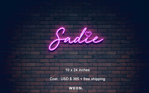 Custom Neon Sign ( T. Paine )