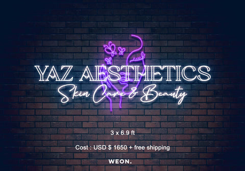 Custom Neon Sign ( Yasmeen )